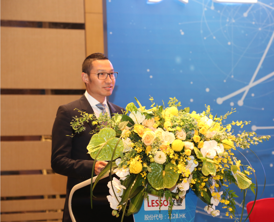 聯塑集團行政總裁左滿倫發言