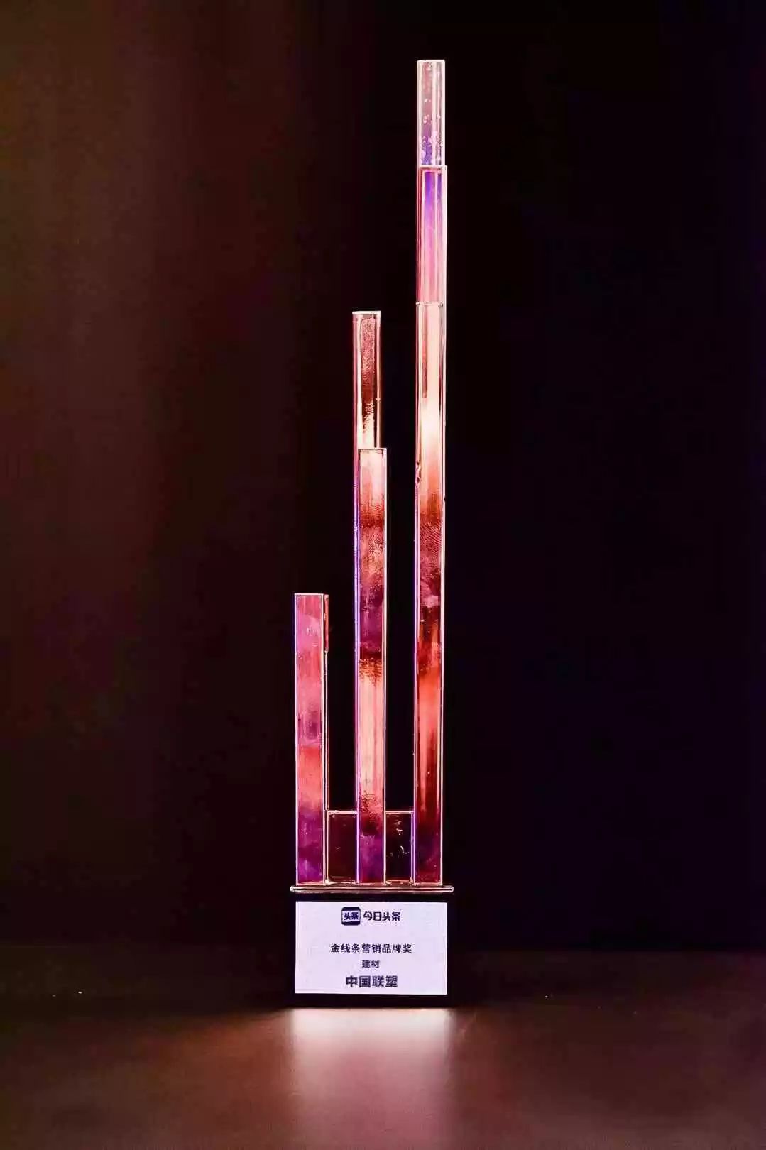 金線條營銷大事件獎(jiǎng)——中國聯(lián)塑