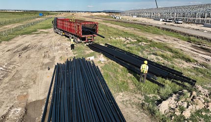 管道賦能烏蘭察布標準化養殖基地建設